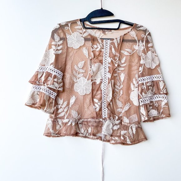 For Love & Lemons Emelia Top & Maxi Skirt Boho Set - Picture 9 of 16